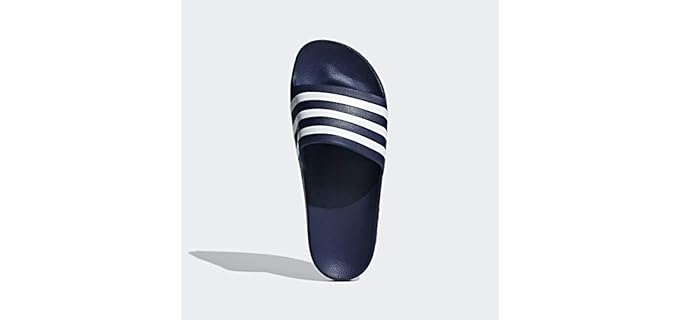 Adidas Men's Adilette Aqua - Water Friendly Slide Sandals