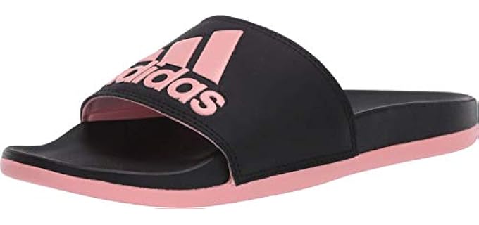 Adidas Women's Adilette Comfort - Comfortable Slide Sandals