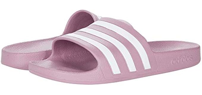 Adidas Women's Adilette Aqua - Water Friendly Slide Sandals