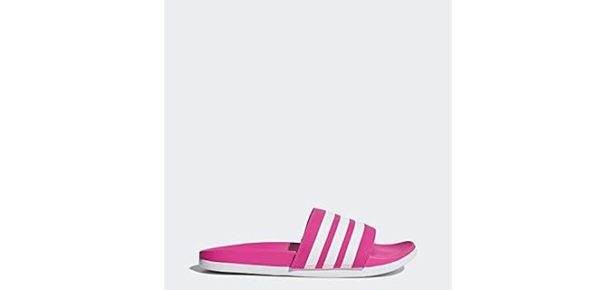 Adidas Women's Adilette - Open Toe Slide Sandal
