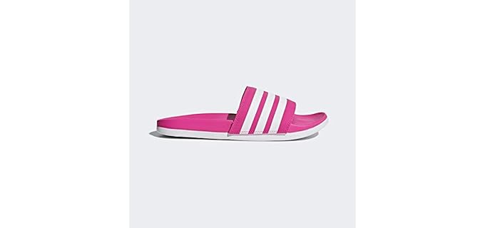 Adidas Women's Adilette - Open Toe Slide Sandal