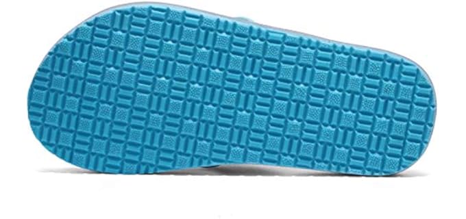 Aleader Girl's Lightweight - Flip Flops for Kids