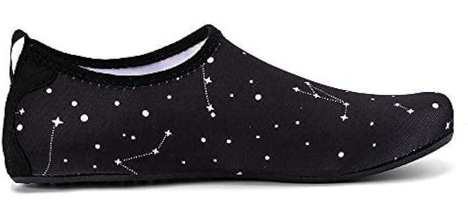 Aleader Men's Water Shoes - Closed Snorkeling Sandal