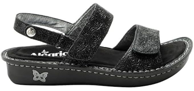 Alegria Women's Verona - Comfortable Rocker Bottom Summer Sandal with Adjustable Fit