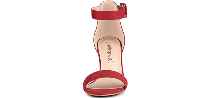 Allegra Women's K - Chunky Heel Dress Sandal