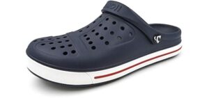 Amoji Men's Yard Shoes - Gardening Clogs