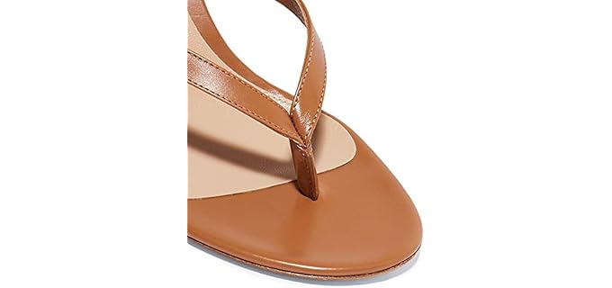 Amy Q Women's High - Heeled Flip Flops