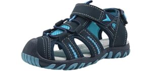 Apakowa Men's Kids - Soft Sole Sandal for Toddlers