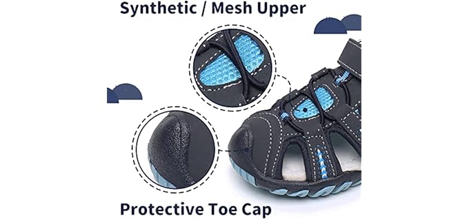 Apakowa Men's Kids - Soft Sole Sandal for Toddlers