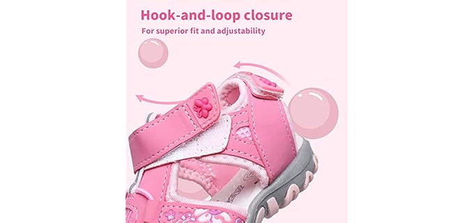 Apakowa Women's Kids - Soft Sole Sandal for Toddlers