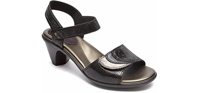 Aravon Women's Medici - Big Feet Dress Sandals