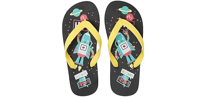 Ataiwee Girl's Beach - Flip Flops for Kids