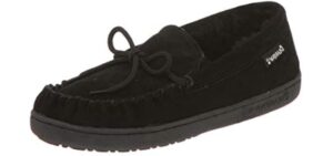 Bearpaw Men's Moccasin - Metatarsalgia Leather Slipper