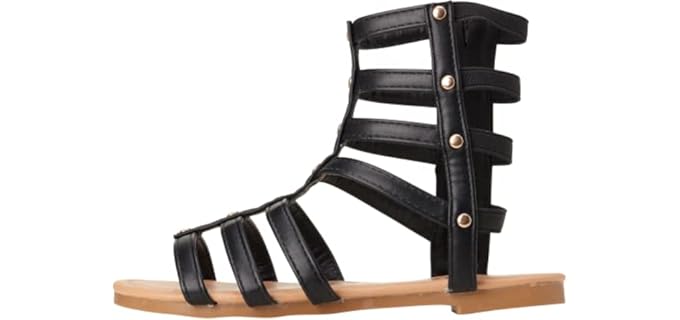 Bebe Grils Girls's  - Gladiator Sandals for Little Grils