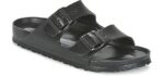 Birkenstock Men's Arizona Essentials - Buckle Slide Sandal
