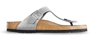 Birkenstock Women's Gizeh - Cork Footbed Sandal for Sweaty Feet
