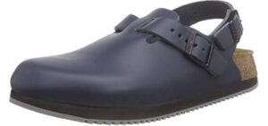 Birkenstock Unisex Tokio - Closed Toe Leather Sandals for Bunions