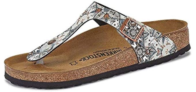Birkenstock Women's Gizeh - Flip Flops with Cork