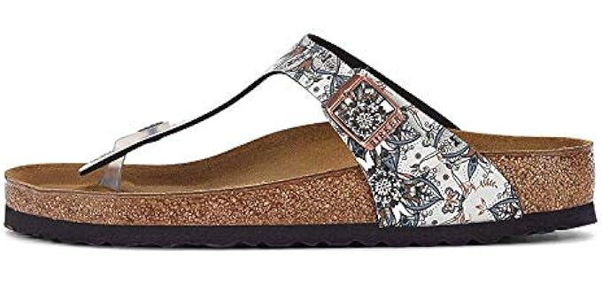 Birkenstock Women's Gizeh - Flip Flops with Cork