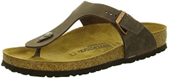 Birkenstock Men's Gizeh - Cork Footbed Sandal for Sweaty Feet