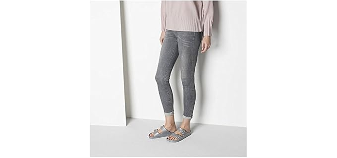 Birkenstock Women's Arizona Essentials - Buckle Slide Sandal