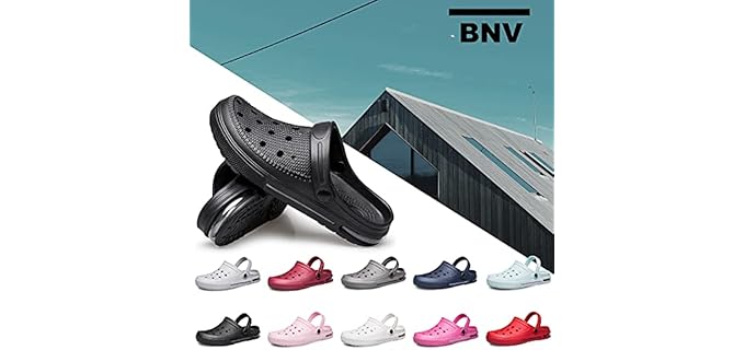 BNV Men's Water - Unisex Gardening Clogs