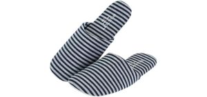 Buxton Women's Cozy - Lightweight Travel Slippers