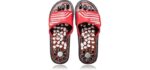Byriver Women's Acupressure Stones - Massage Sandals