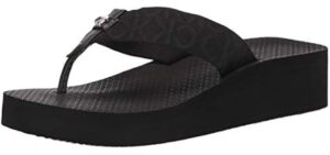 Calvin Klein Women's Mina - Platform Flip Flops