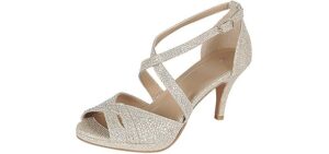 Cambridge Women's 1622 - Bride’s Sandals for Weddings