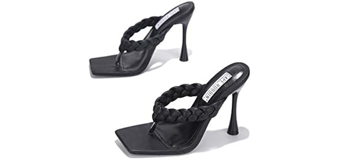 Cape Robbin Women's Stiletto - High Heel Flip Flops