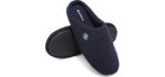 Cior Men's Memory Foam - Travel Slippers