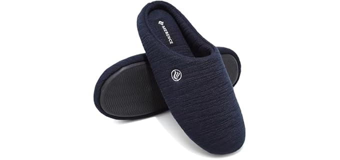 Cior Men's Memory Foam - Travel Slippers