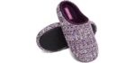 Cior Women's Memory Foam - Travel Slippers