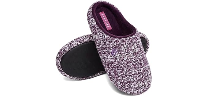 Cior Women's Memory Foam - Travel Slippers