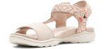 Clarks Women's Amanda Step - Sandals for Diabetic Feet