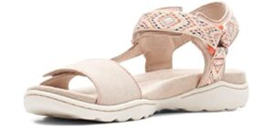 Clarks Women's Amanda Step - Sandals for Diabetic Feet