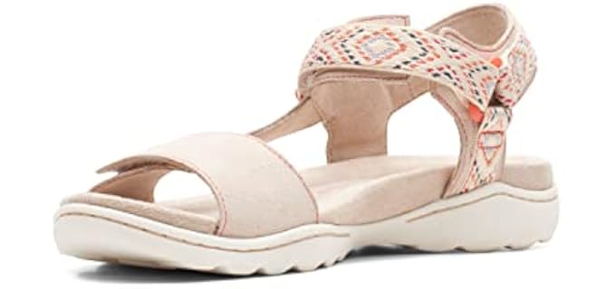 Clarks Women's Amanda Step - Sandals for Diabetic Feet