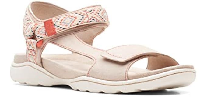Clarks Women's Amanda Step - Sandals for Diabetic Feet
