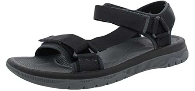 Clarks Men's Balta Reef - Sandal for Plantar Fasciitis