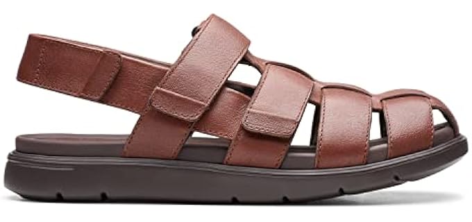 Clarks Men's Unwilmore Ray - Sandals for Plantar Fasciitis