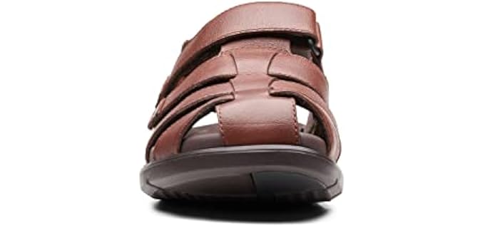 Clarks Men's Unwilmore Ray - Sandals for Plantar Fasciitis