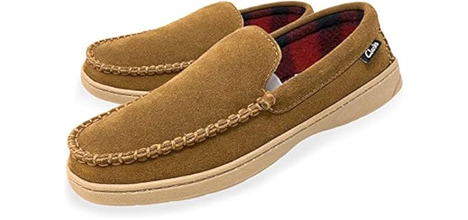 Clarks Men's Freddie - Slipper for Supination