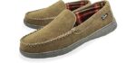 Clarks Men's Freddie - Slipper for Cracked Heels