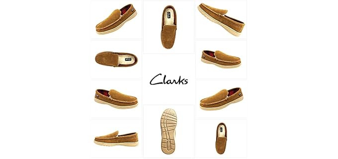 Clarks Men's Freddie - Slipper for Supination