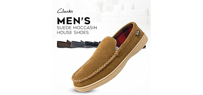 Clarks Men's Freddie - Slipper for Supination
