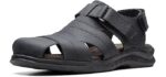 Clarks Men's Hapsford Cove - Sandals for Plantar Fasciitis