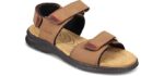 Clarks Men's Hapsford Creek - Comfy Walking Sandal