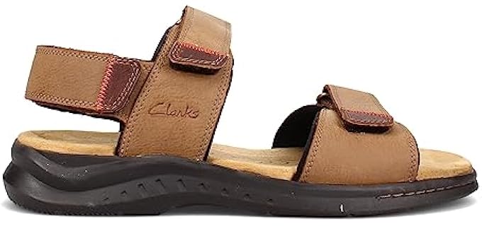 Clarks Men's Hapsford Creek - Comfy Walking Sandal