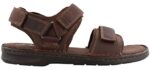 Clarks Men's Malone Shore - Sandals for Heel Spurs